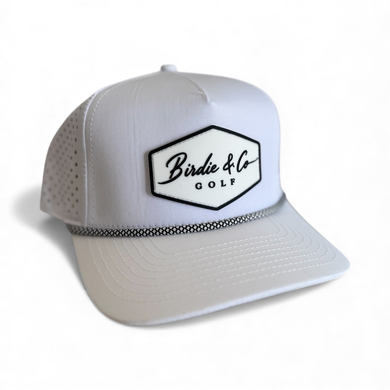 Birdie & Co Golf Signature White Snapback