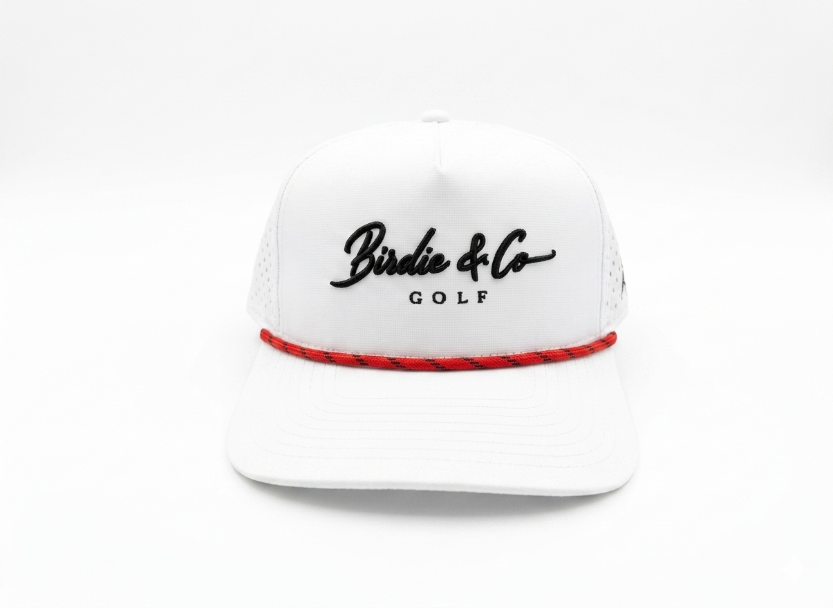 Birdie & Co Golf Signature White Bird Hat