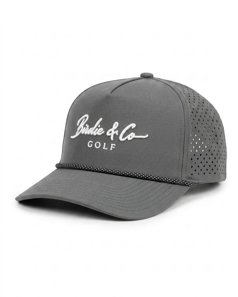 Birdie & Co Golf Signature Grey Snapback