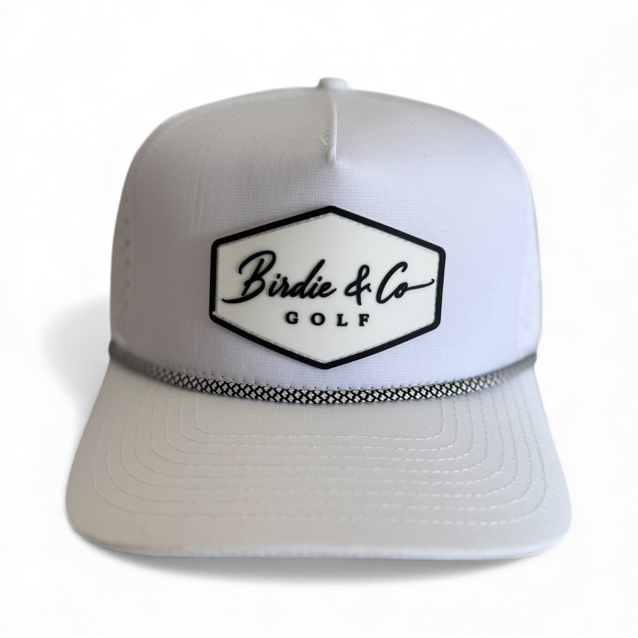 Birdie & Co Golf Signature White Snapback