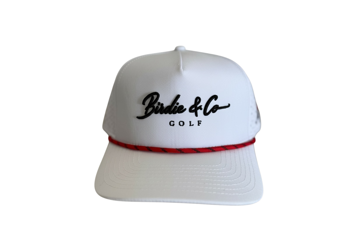 Birdie & Co Golf Signature White Bird Hat