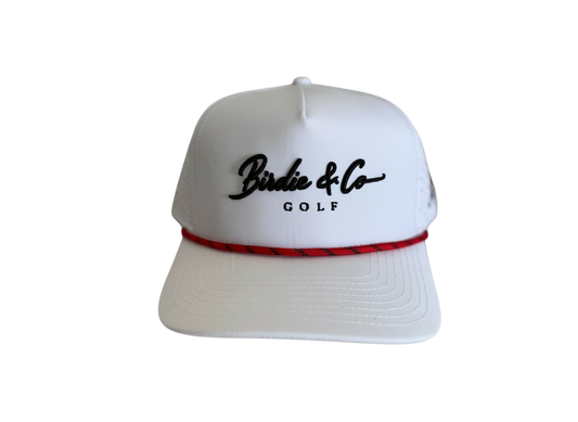 Birdie & Co Golf Signature White Bird Hat