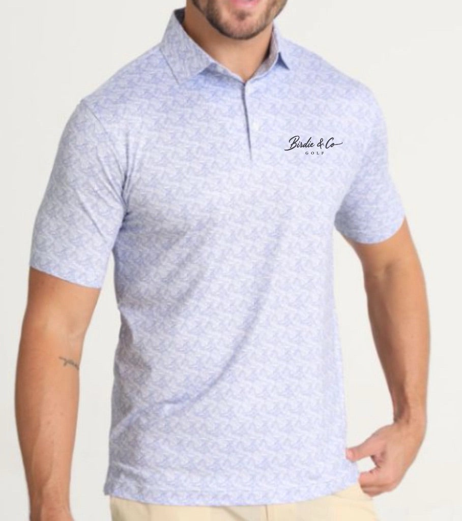 Birdie & Co Golf Classic White Polo