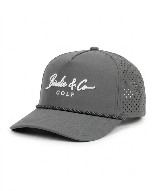 Birdie & Co Golf Signature Grey Snapback